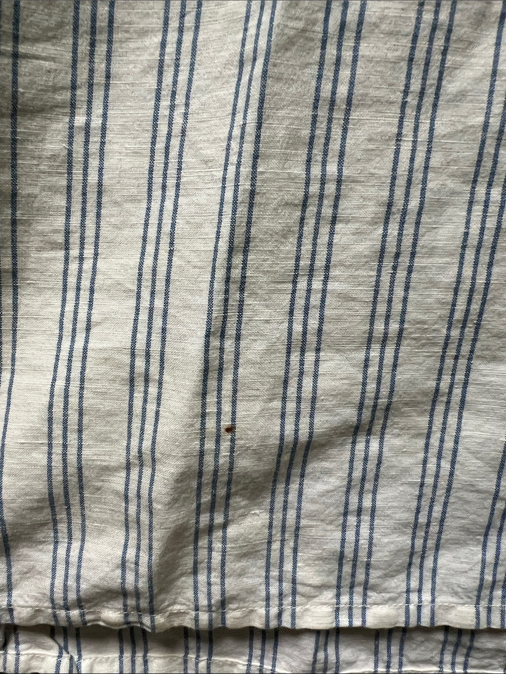 Vintage Barneys New York White Button-Down Shirt with Blue Stripes - Picture 9 of 9